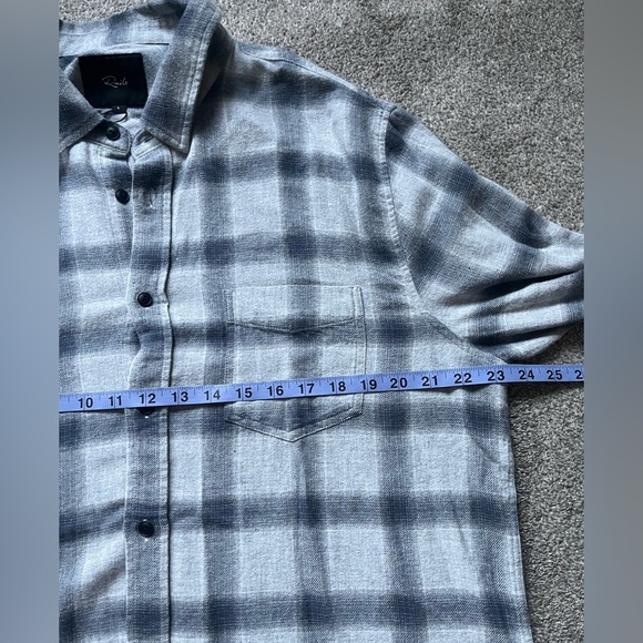 NWT Men’s Lennox Flannel Relaxed Shirt | Rails | Size Large - Picture 10 of 11